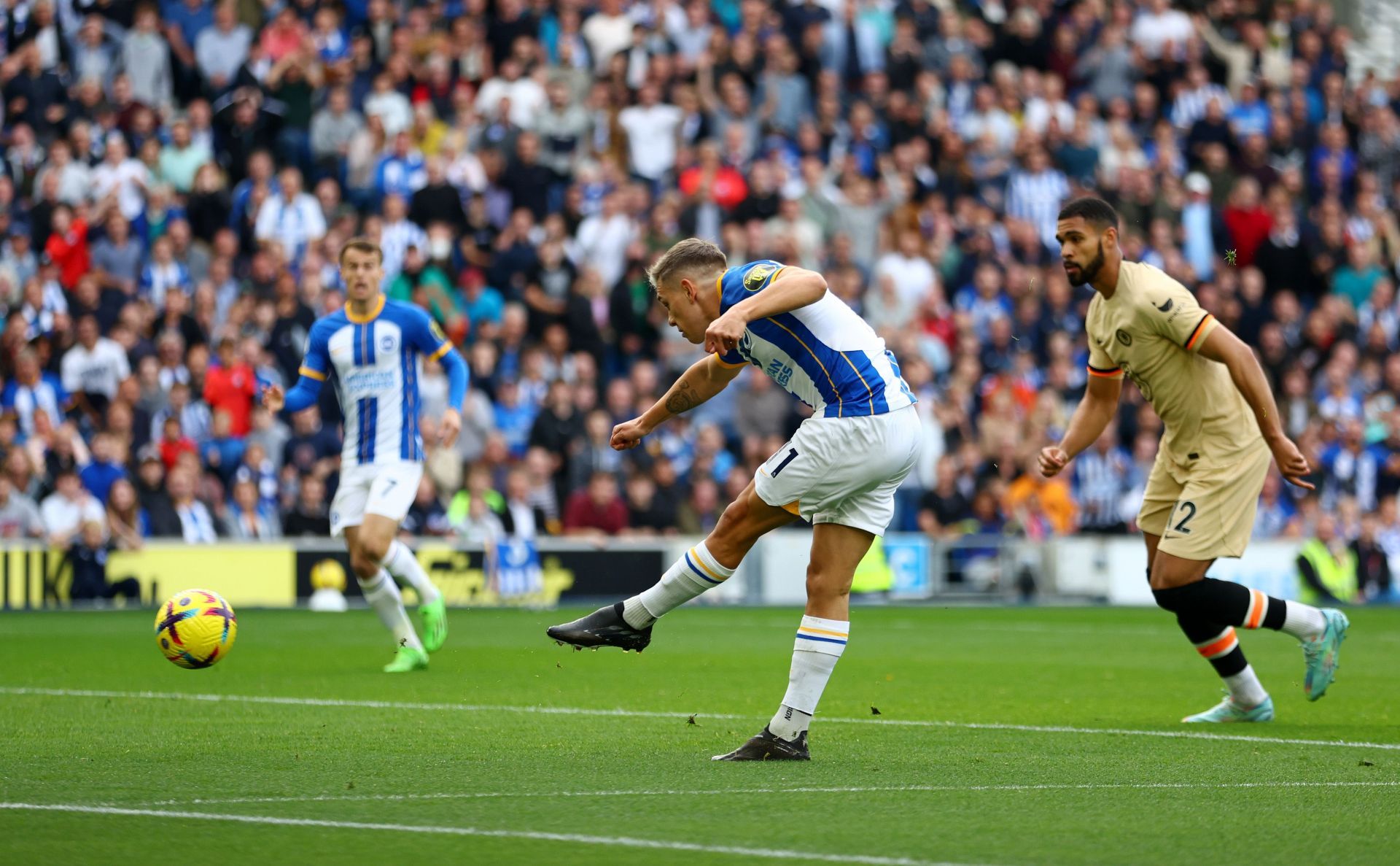 Trossard slotted home the opener