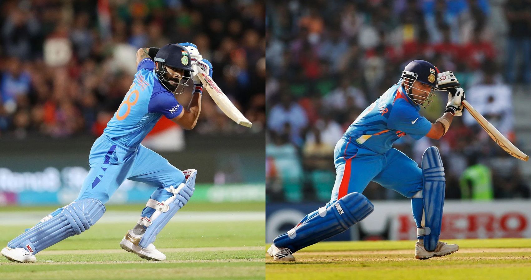 Virat Kohli, Sachin Tendulkar