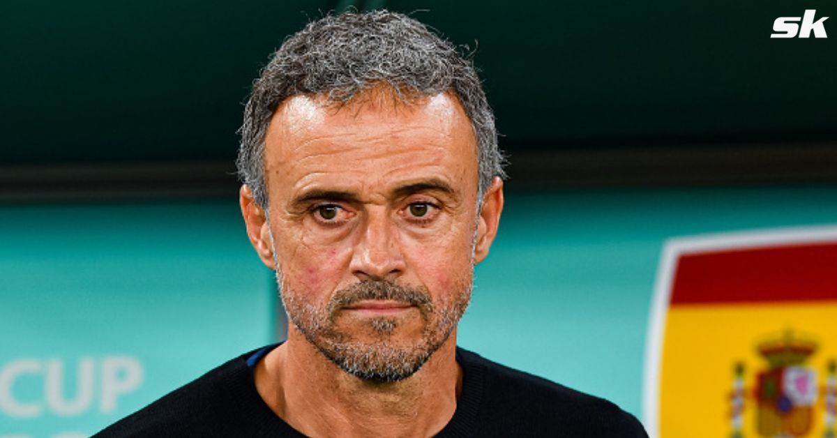 Spain head coach Luis Enrique.