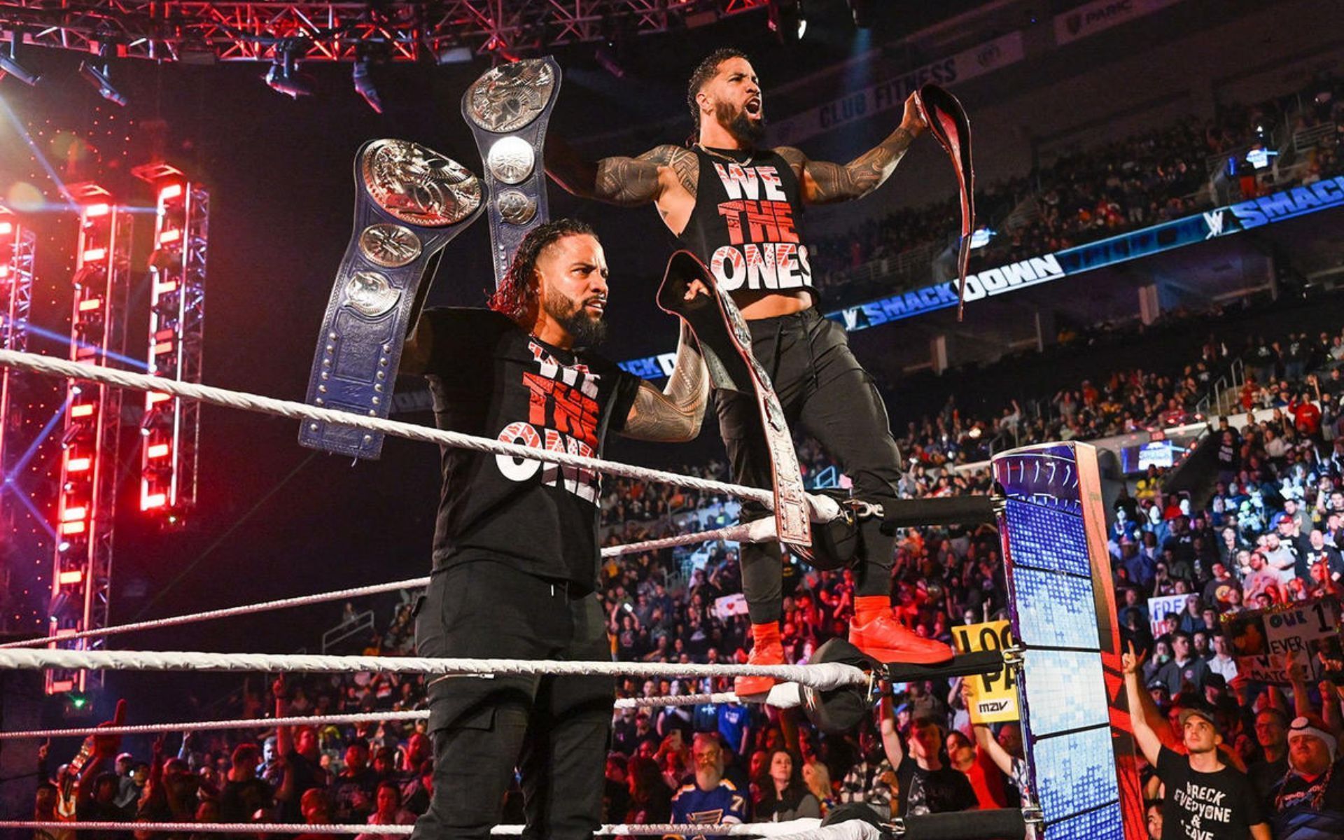 The Usos are the Undisputed WWE Tag Team Champions!