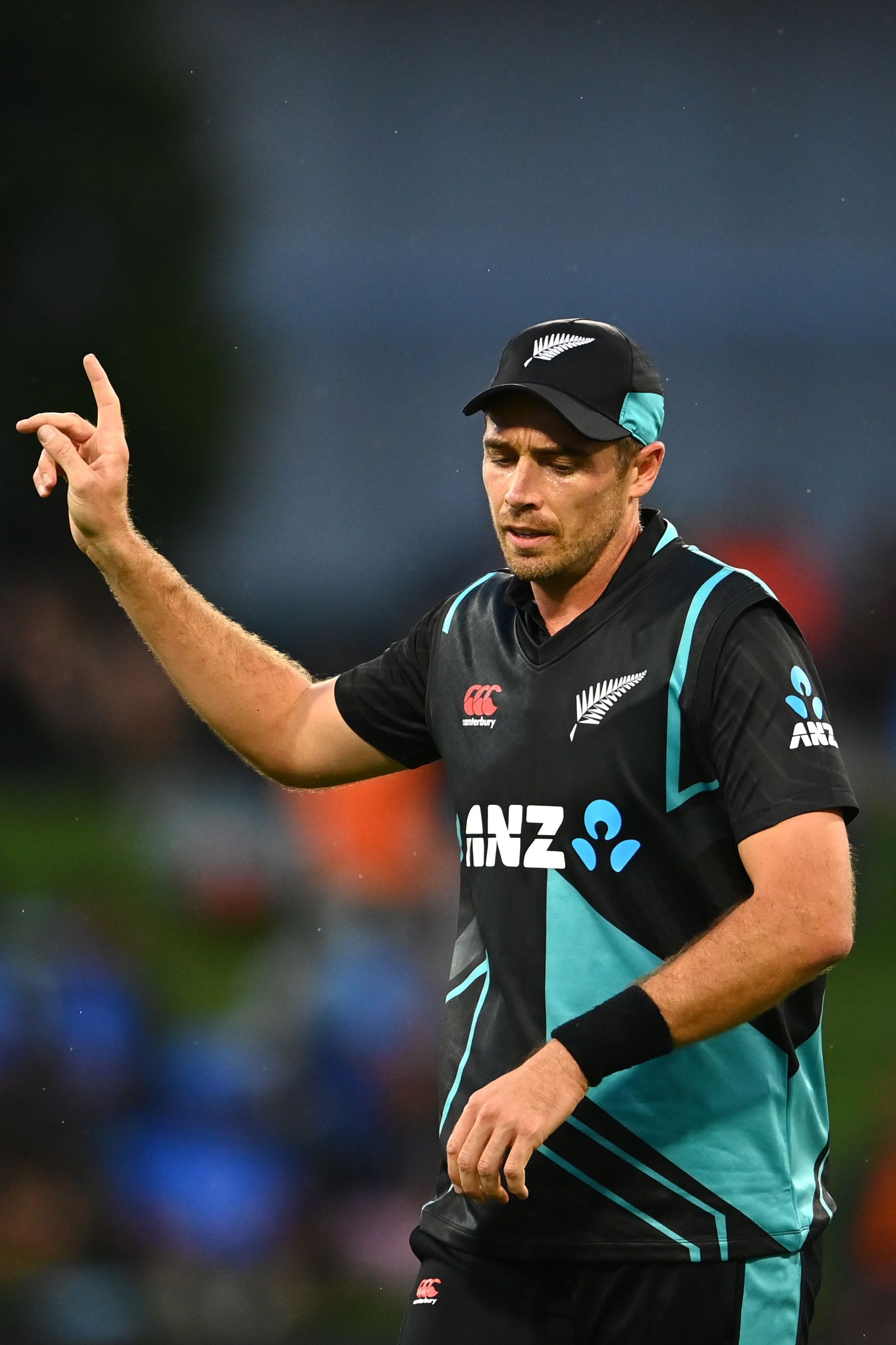 Tim Southee registered a hat-trick