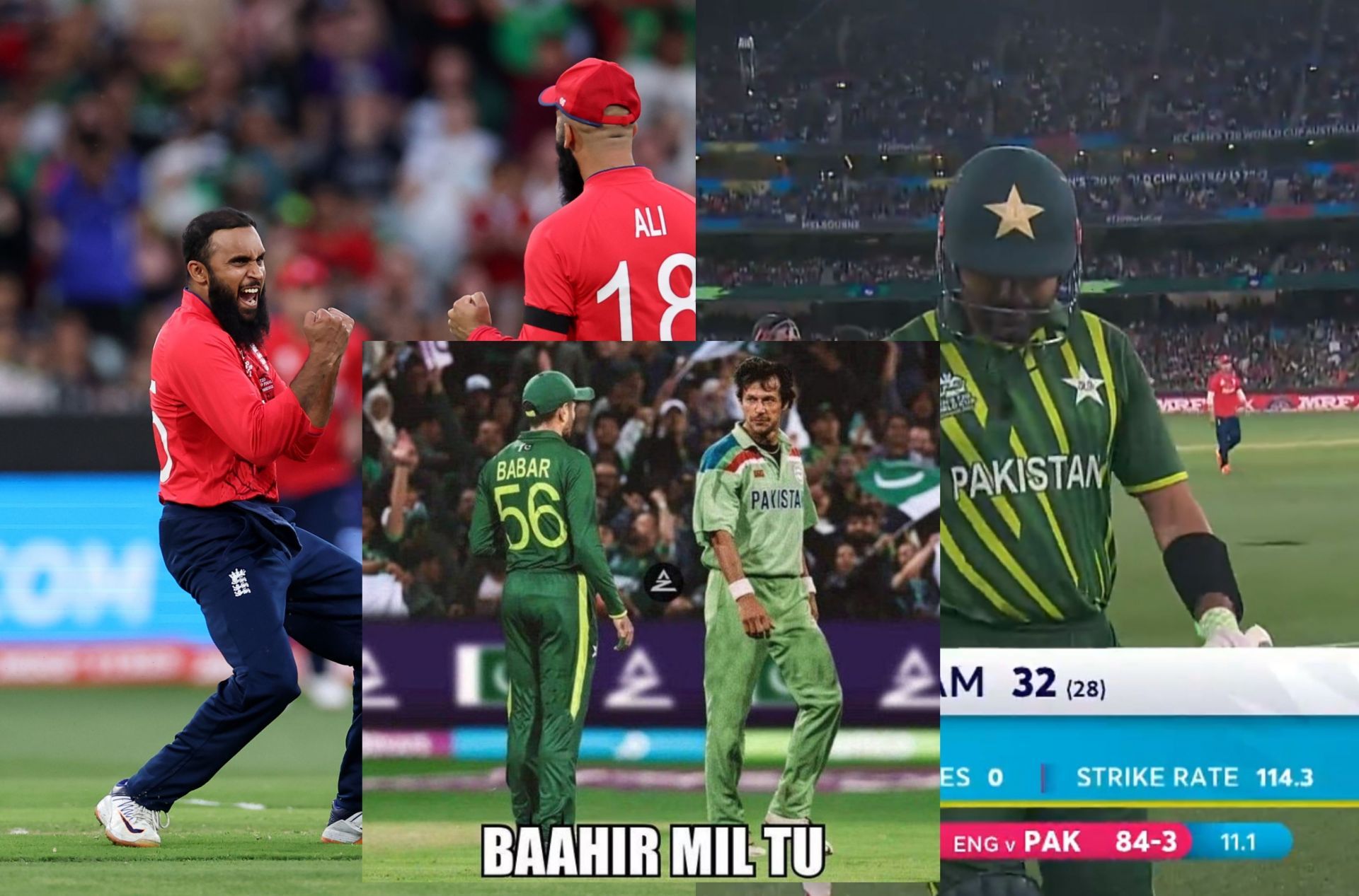 Fans troll Babar Azam after his sluggish knock against England in the final