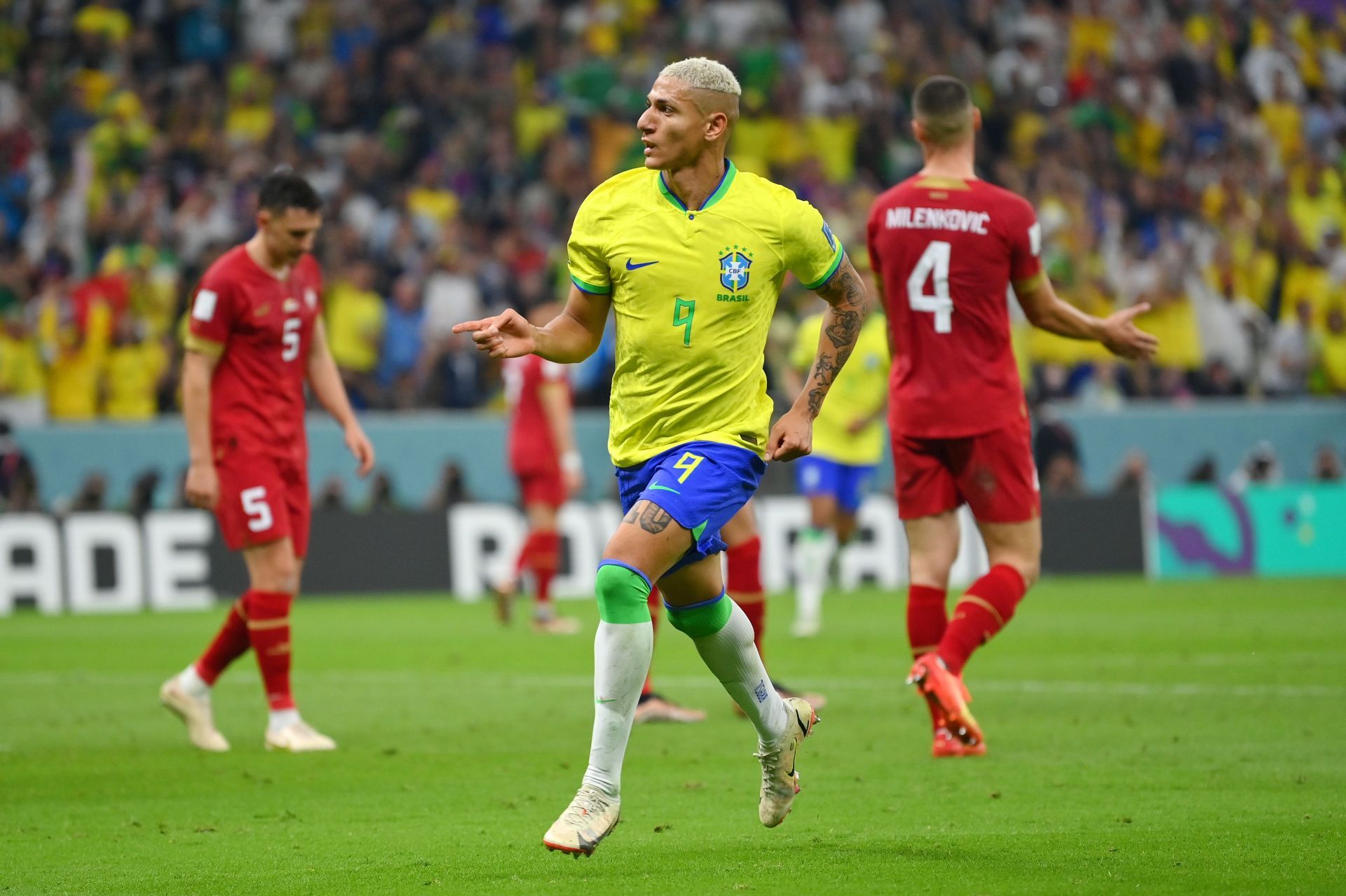 Richarlison was the main man for Brazil