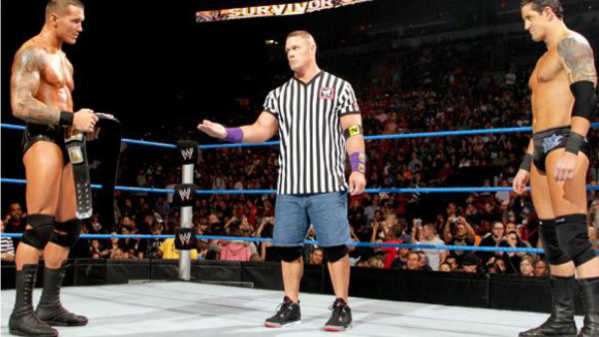 The match was dubbed "Free or Fired" with John Cena's career on the line.