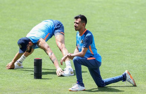 Yuzvendra Chahal warmed the benches throughout India’s World Cup campaign. Pic: Getty Images