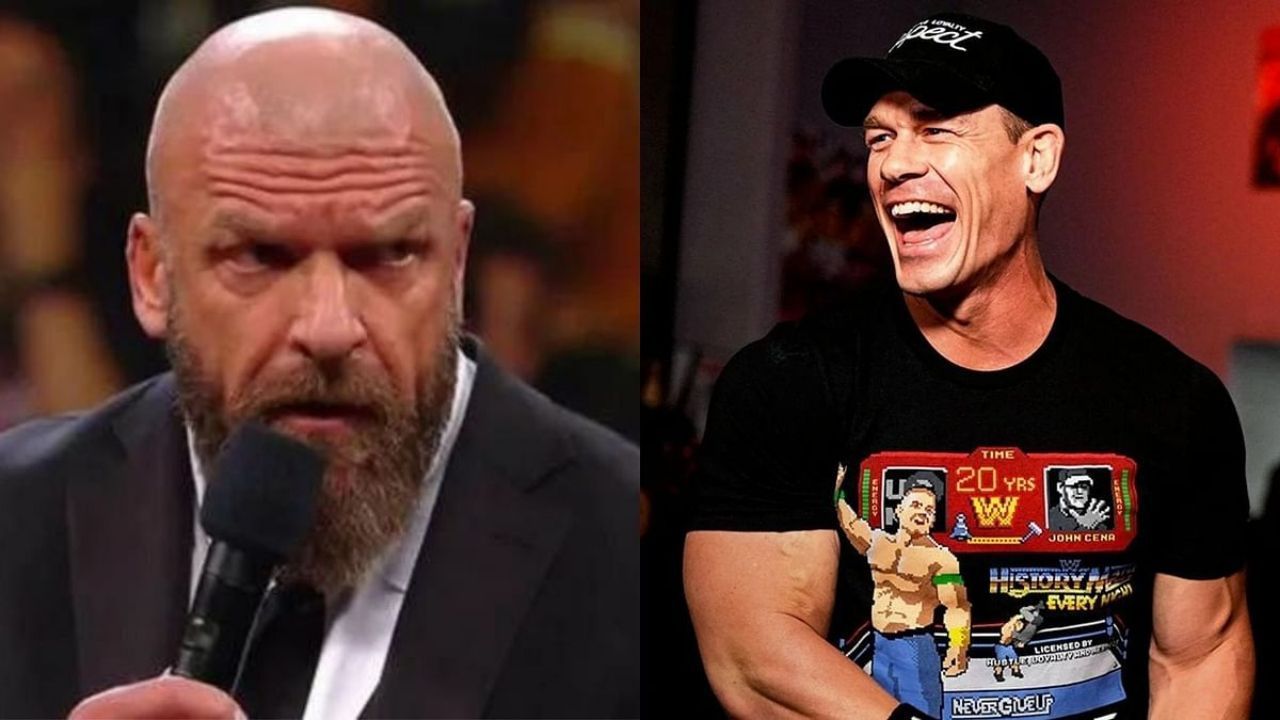 WWE दिग्गज ट्रिपल एच और जॉन सीना 