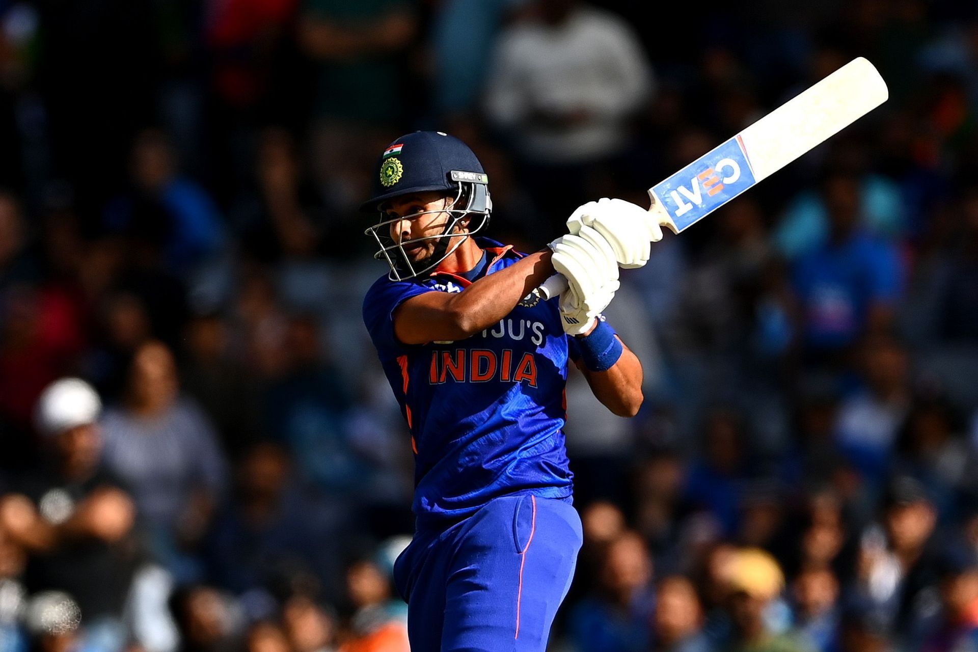 Shreyas Iyer during New Zealand v India - 1st ODI