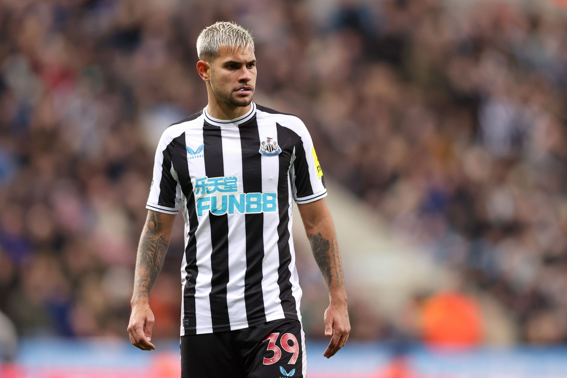 Bruno Guimaraes has admirers at Stamford Bridge.