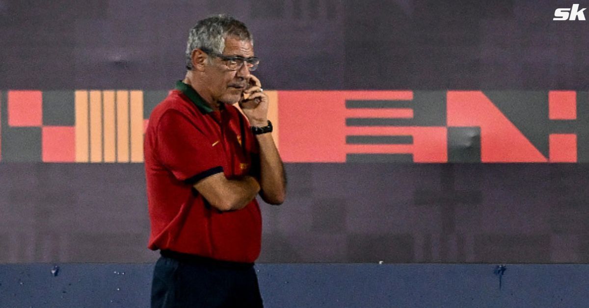 Portugal coach Fernando Santos spoke during the 2022 FIFA World Cup