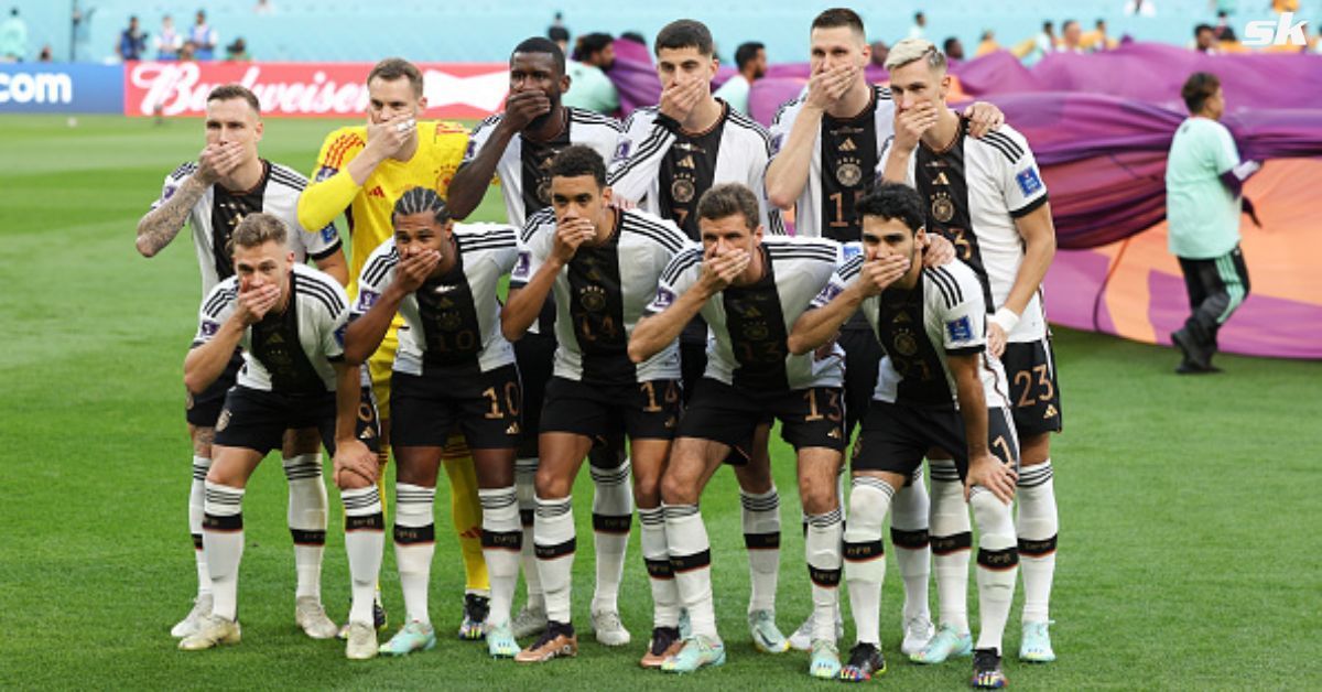 Germany players send strong message ahead of the 2022 FIFA World Cup