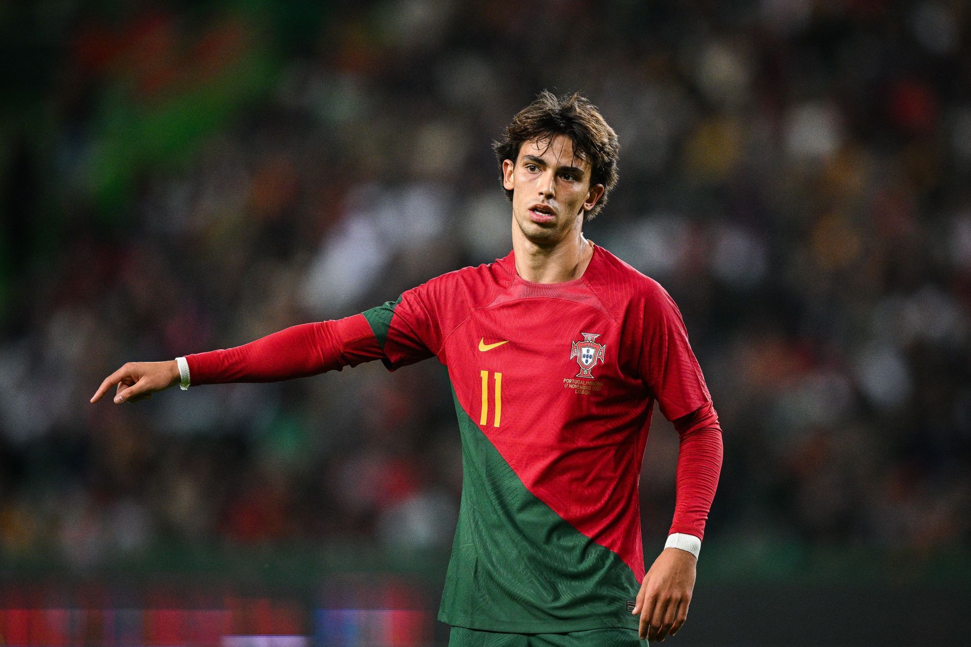 Joao Felix has admirers at the Parc des Princes.