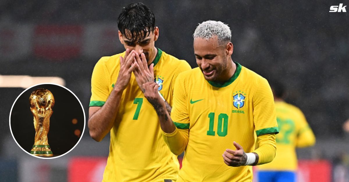 Brazil will hope Neymar Jr. (right) can guide them to their first FIFA World Cup win in 20 years.