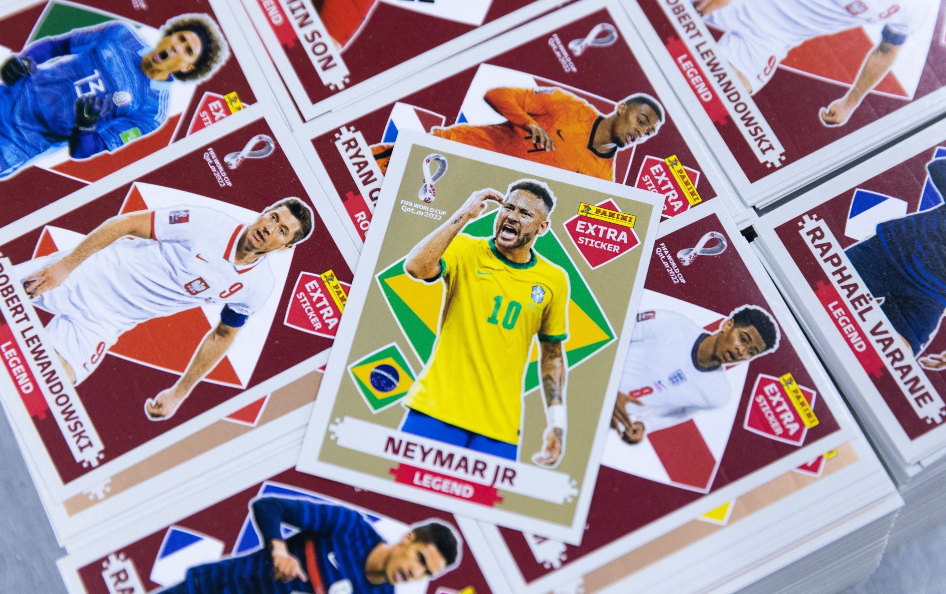 Panini Hub in Sao Paulo Distributes Football Sticker Amid World Cup Fever