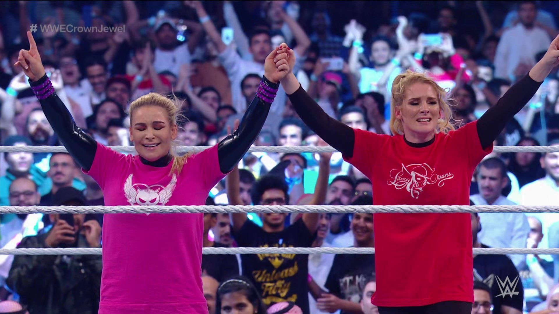 Natalya and Lacey Evans