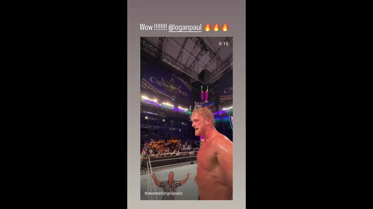 Lana sends a one-word message to Logan Paul after WWE Crown Jewel 2022