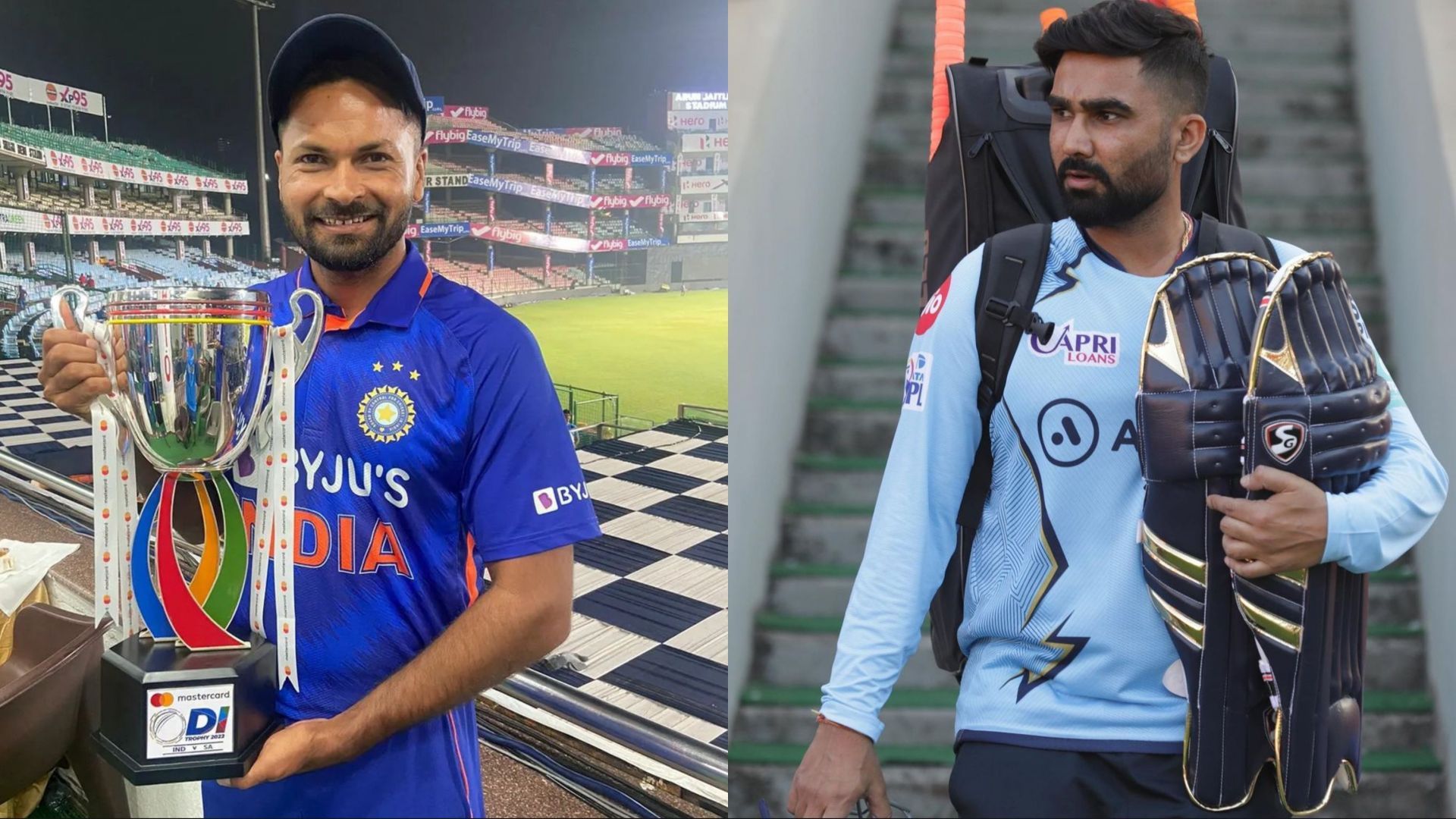 Mukesh Kumar and Rahul Tewatia lost their places in the squad (Image: Instagram)