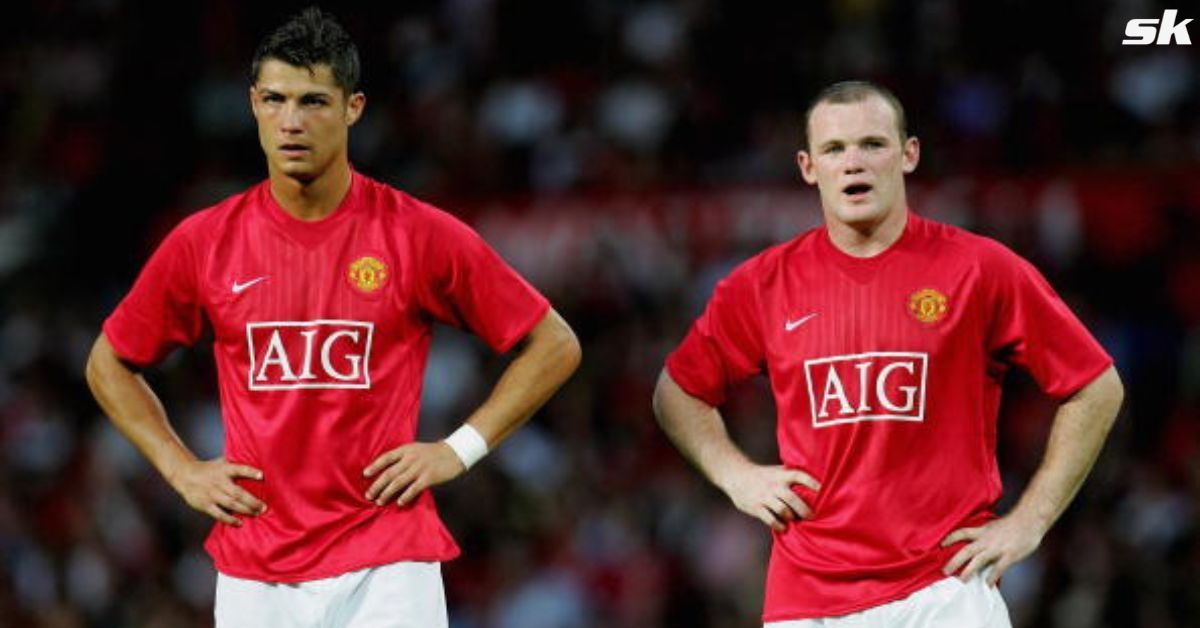 Cristiano Ronaldo and Wayne Rooney during their time together at Manchester United.