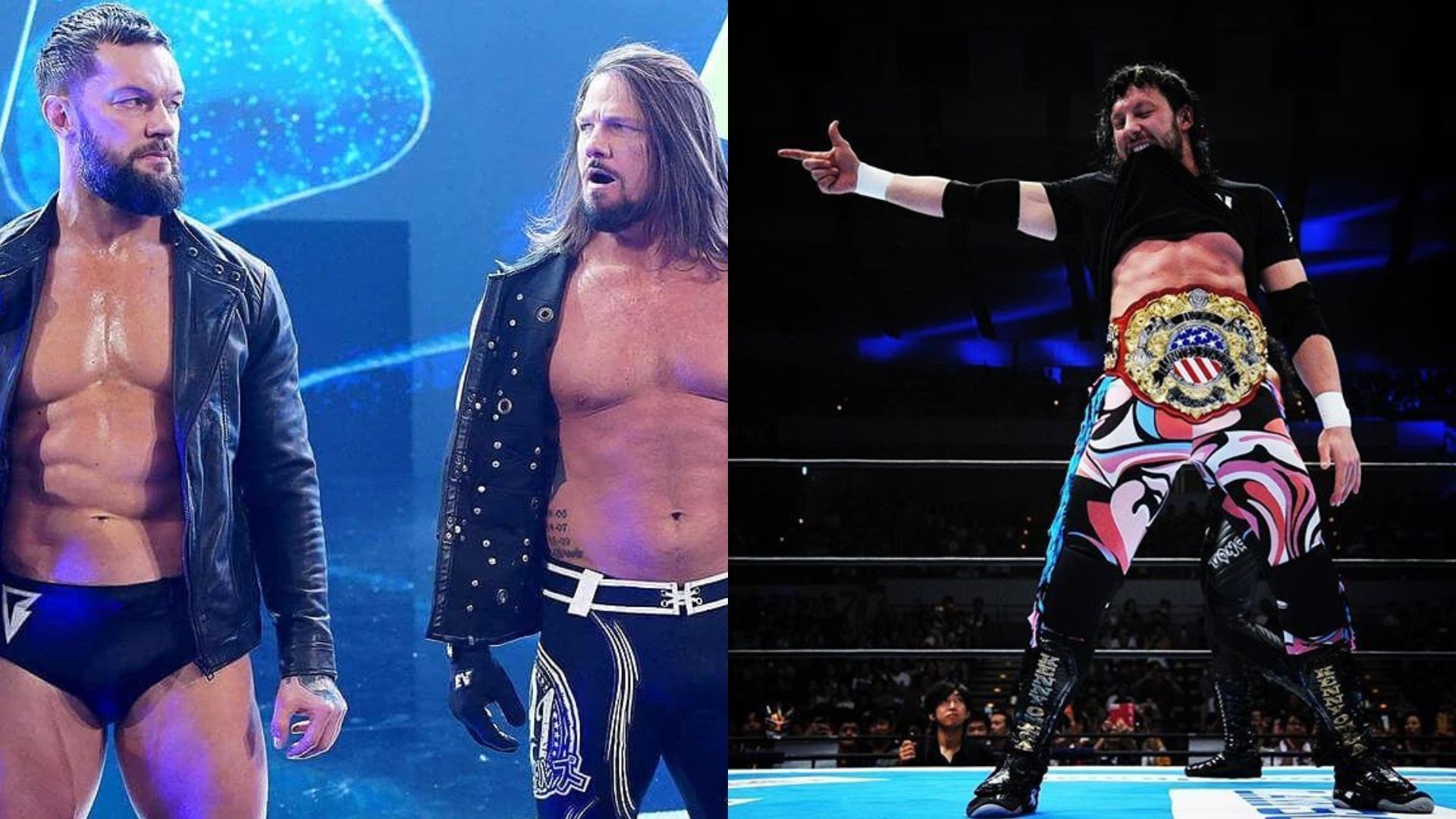 AJ Styles and Finn Balor are former members of the Bullet Club