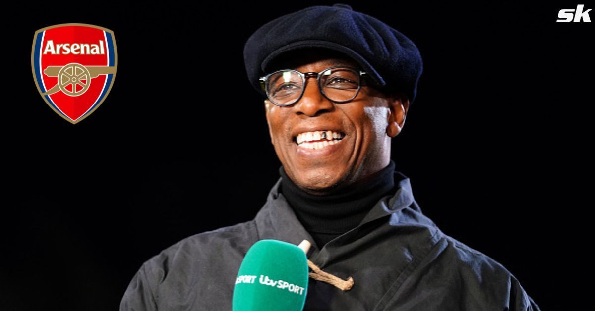 Arsenal legend Ian Wright seems thrilled with his former team