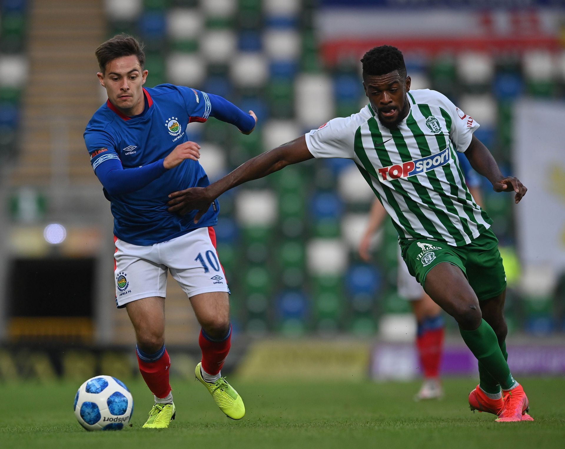 Linfield v Zalgiris - UEFA Champions League 2021/22 First Qualifying Round Second Leg