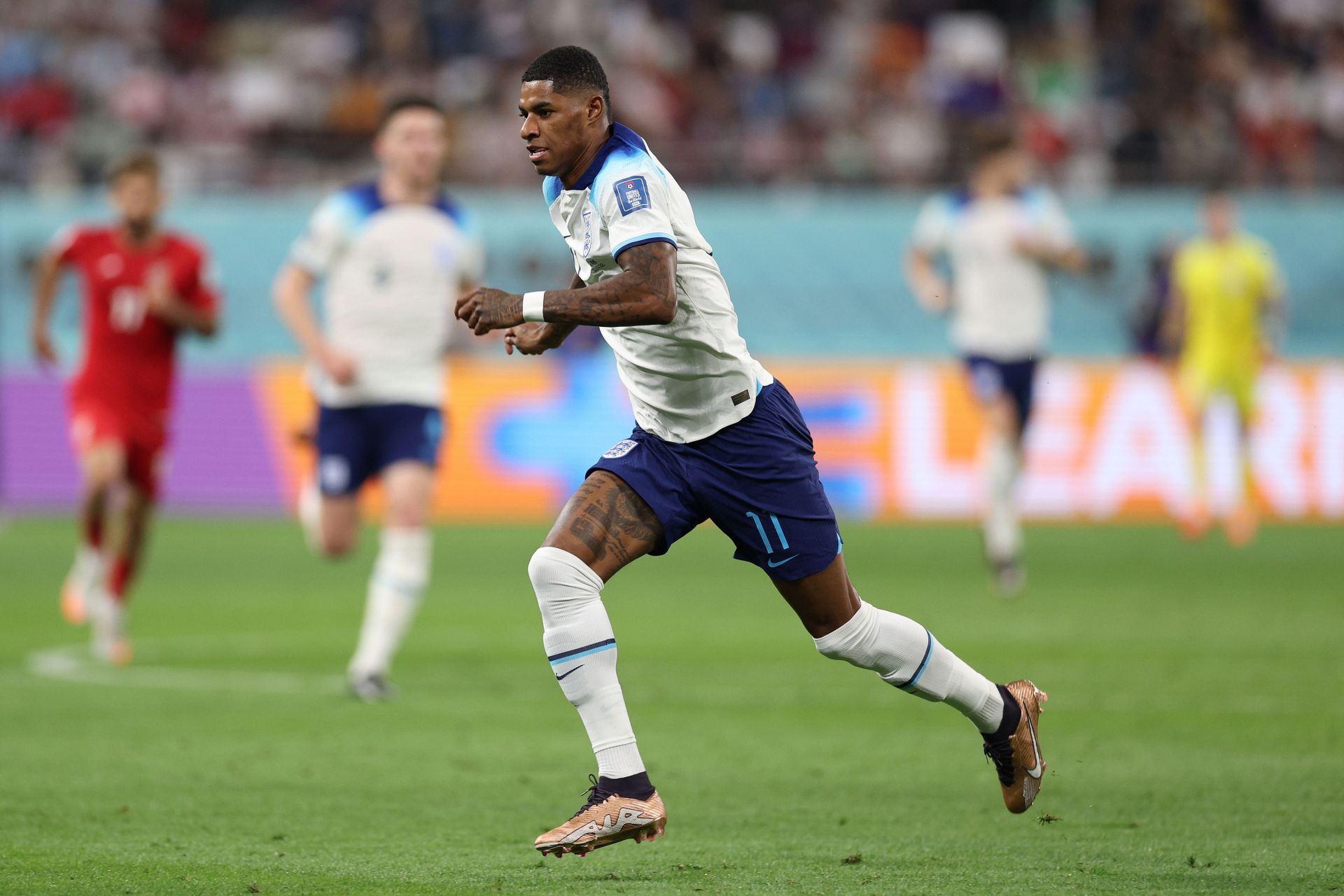 Marcus Rashford has enjoyed a stellar start to his FIFA World Cup campaign.