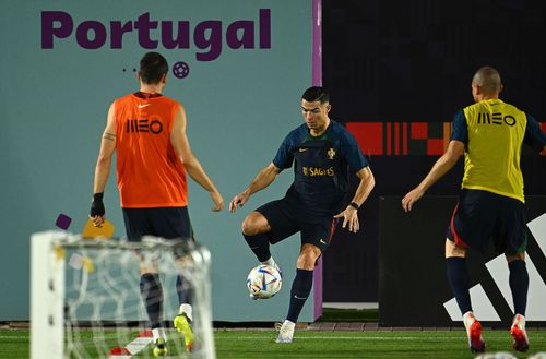 Portugal captain Cristiano Ronaldo ahead of the 2022 FIFA World Cup