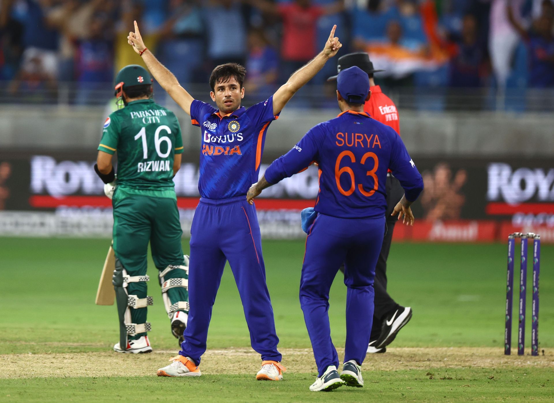 Ravi Bishnoi has been a wicket-taking bowler for the Men in Blue, but didn't make the squads for their tours of New Zealand or Bangladesh (Image: Getty)