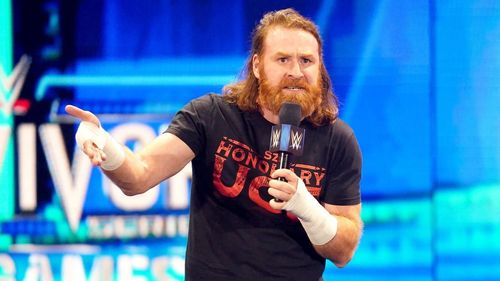 Sami Zayn came out to defend The Bloodline on WWE SmackDown.