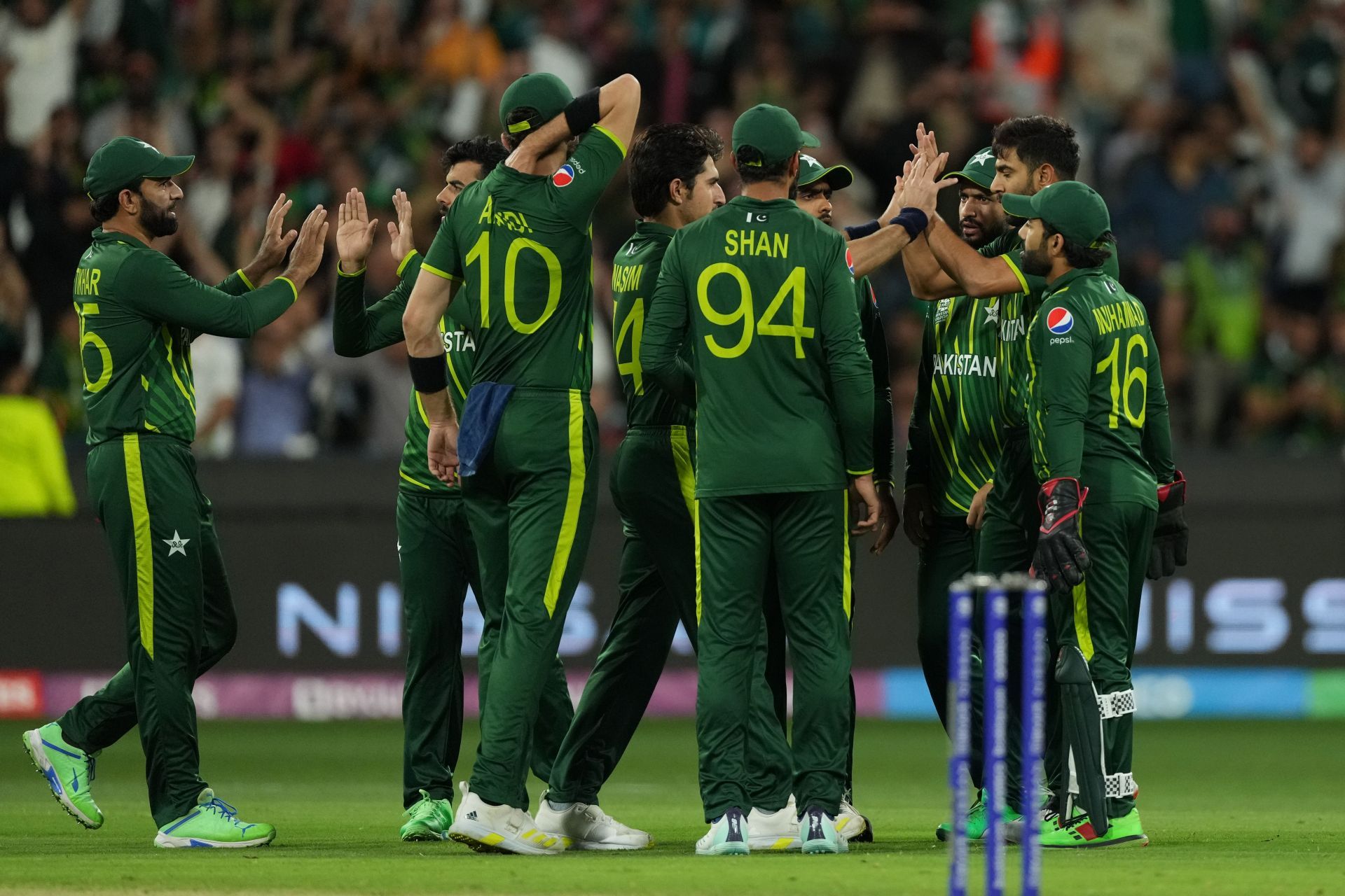 Pakistan cricket team. (Image Credits: Getty)