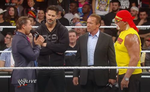 The Miz was an unwelcome guest