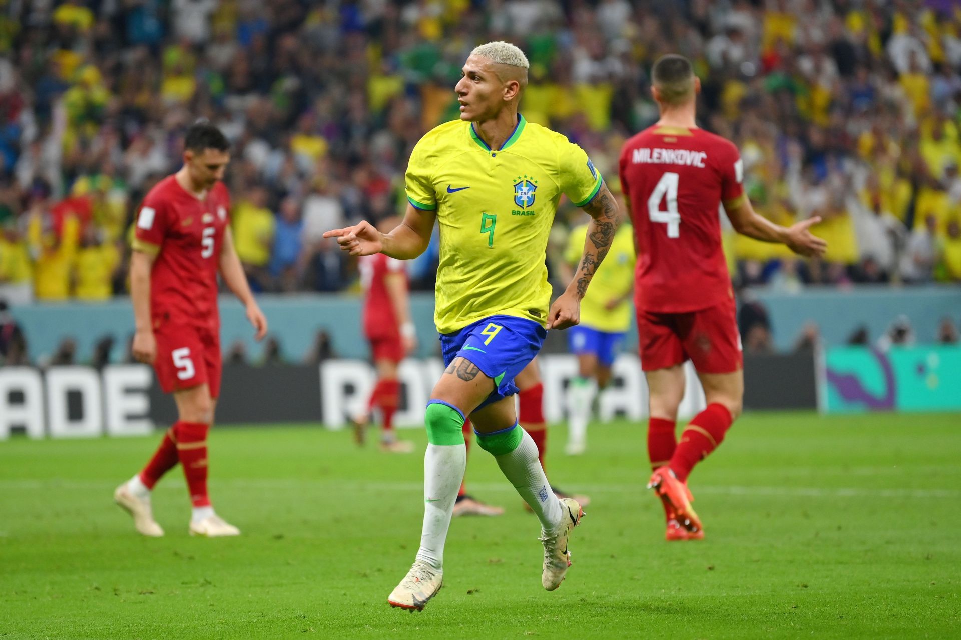 Brazil v Serbia: Group G - FIFA World Cup Qatar 2022: Richarlison