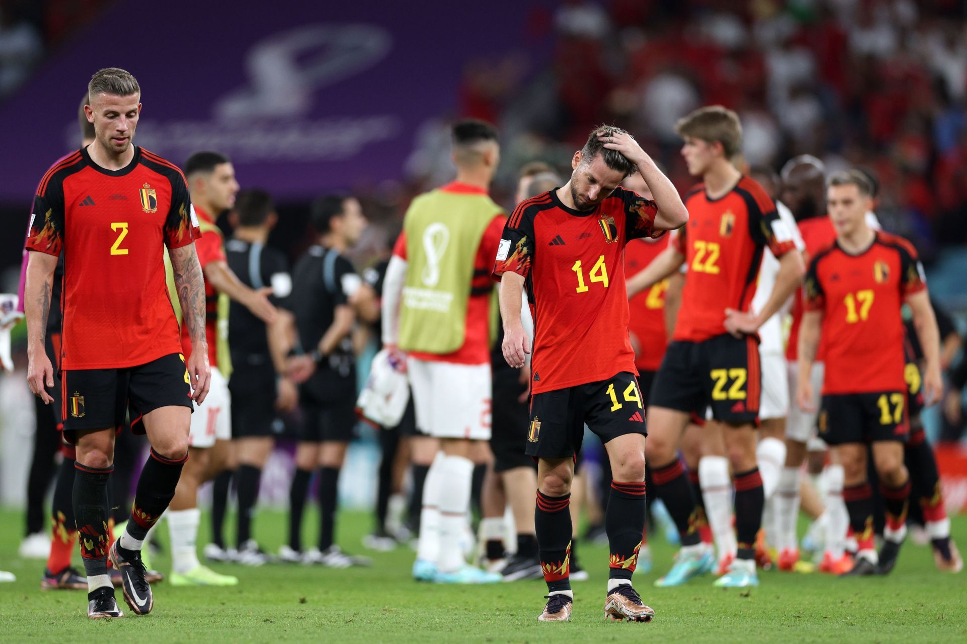 Belgium v Morocco: Group F - 2022 FIFA World Cup Qatar 