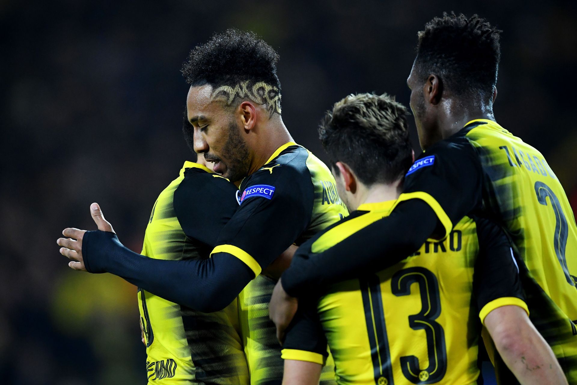 Aubameyang scored 141 goals for Borussia Dortmund
