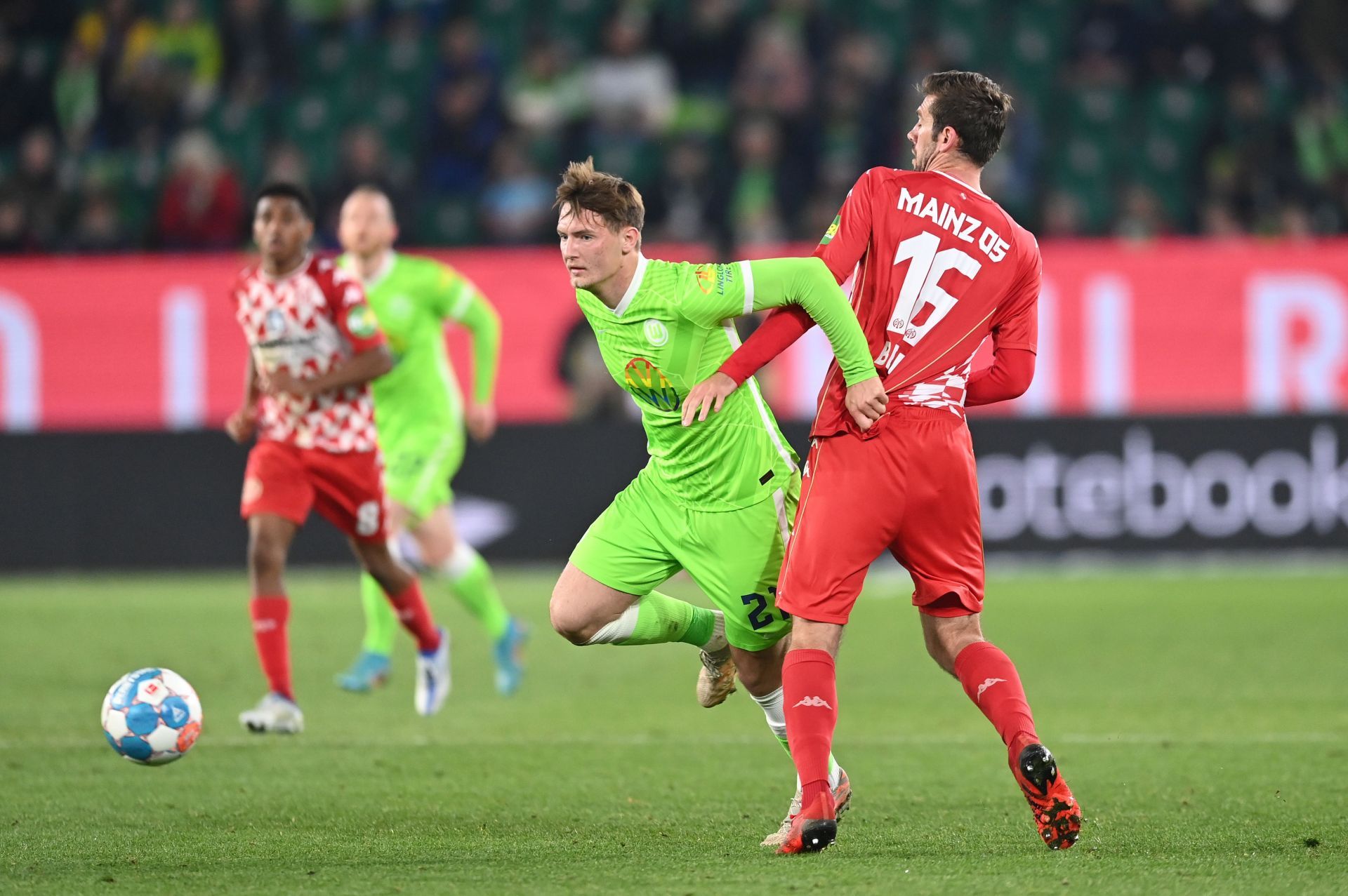 VfL Wolfsburg v 1. FSV Mainz 05 - Bundesliga