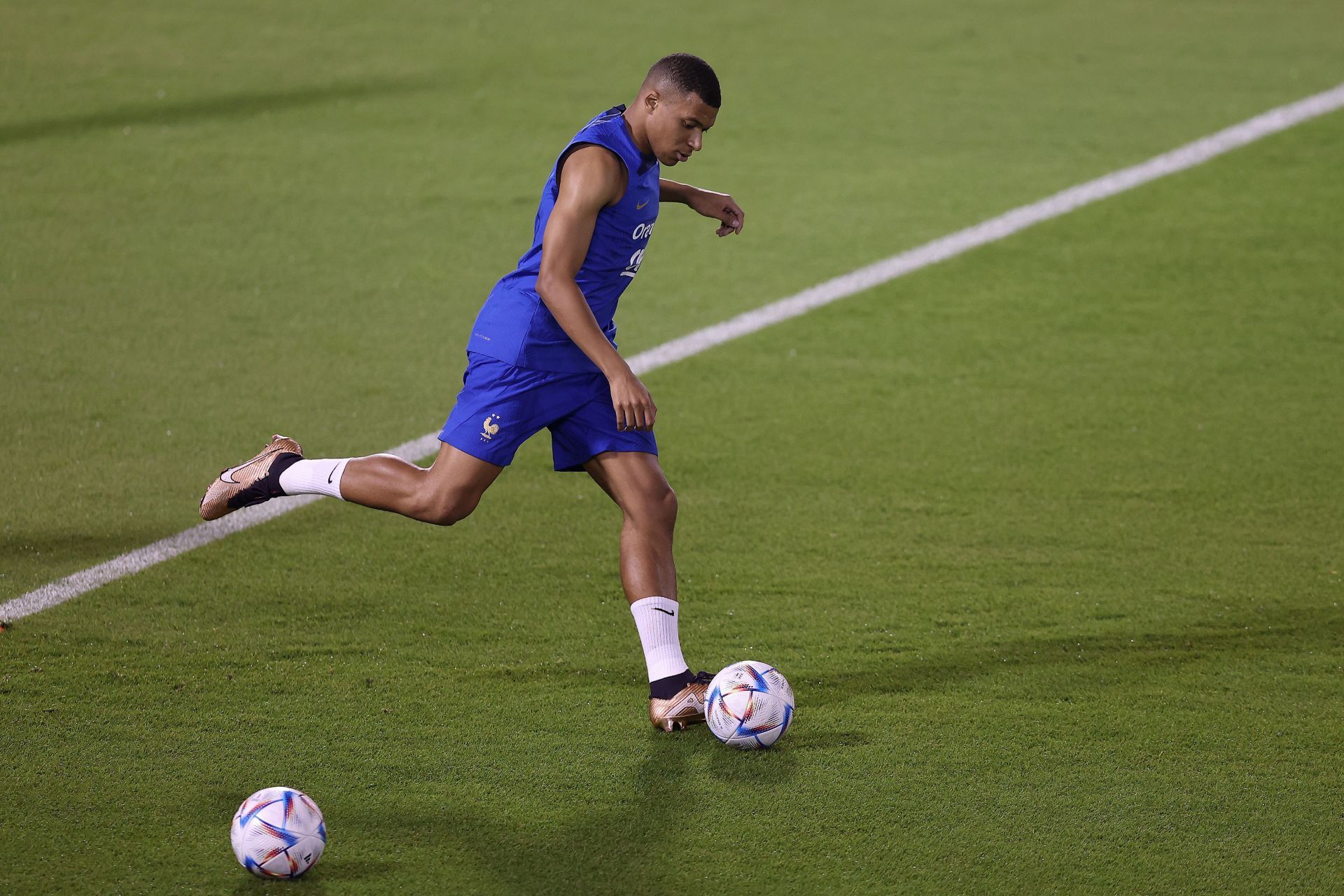 France Training Session and Press Conference - FIFA World Cup Qatar 2022