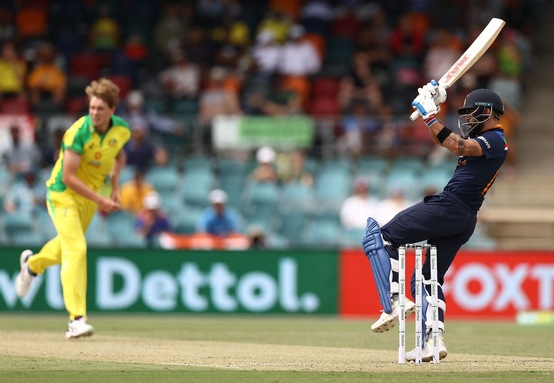 The Indian run machine during the Canberra ODI in December 2020. Pic: Getty Images