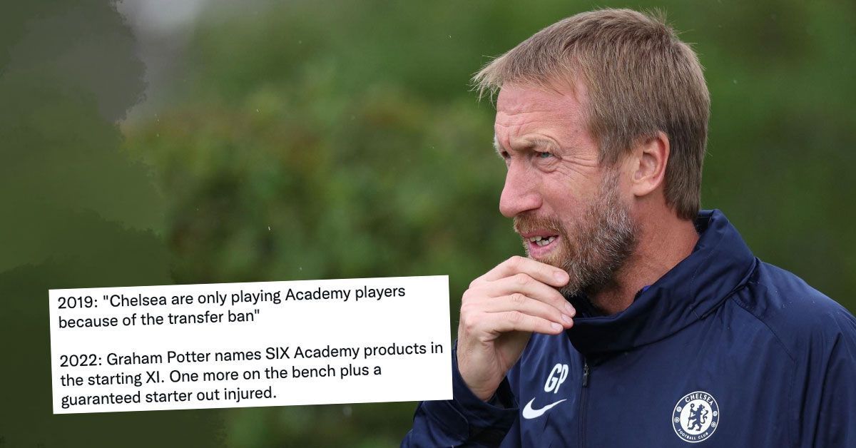 Chelsea fans praise Graham Potter for playing youth team stars