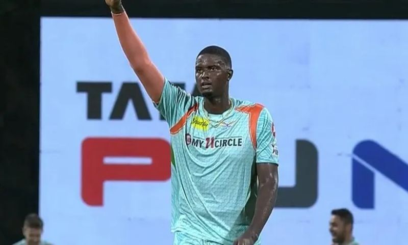 Jason Holder represented Lucknow Super Giants (LSG) in IPL 2022. Pic: BCCI