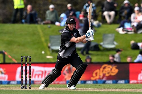 Glenn Phillips in action for New Zealand