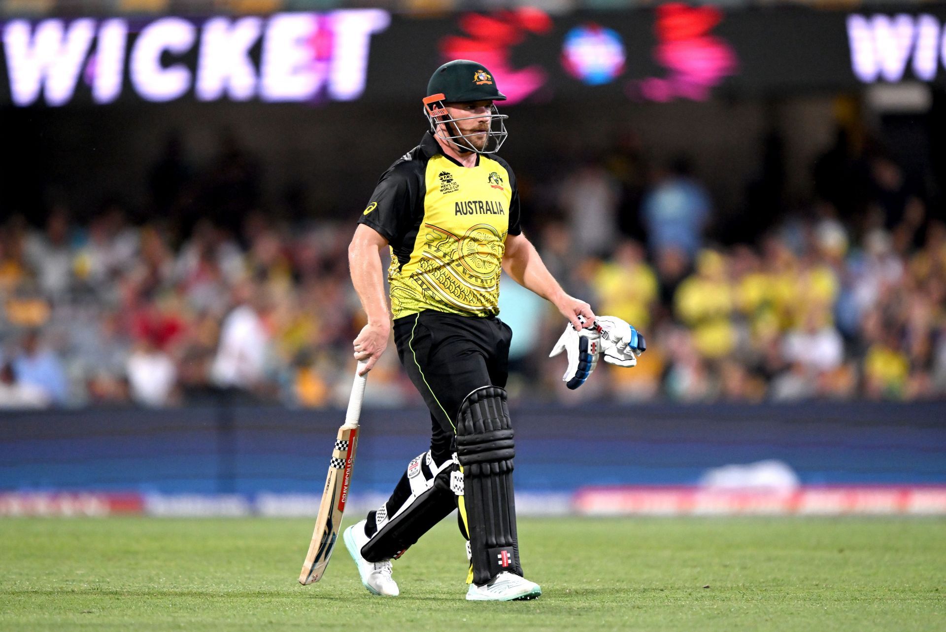 Aaron Finch. (Image Credits: Getty)