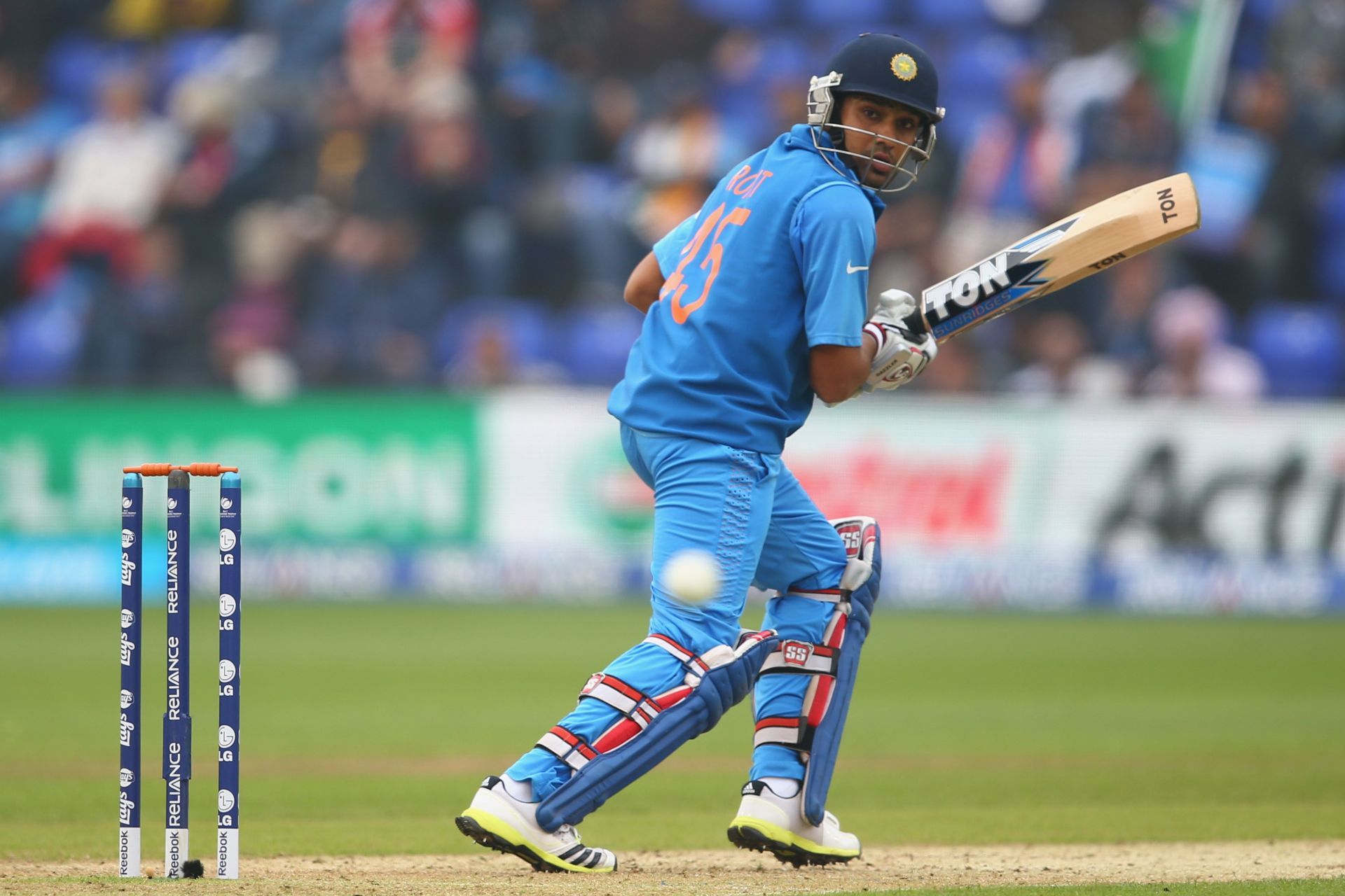 Rohit Sharma hit 16 sixes in a match against Australia in 2013 (Image: Getty)