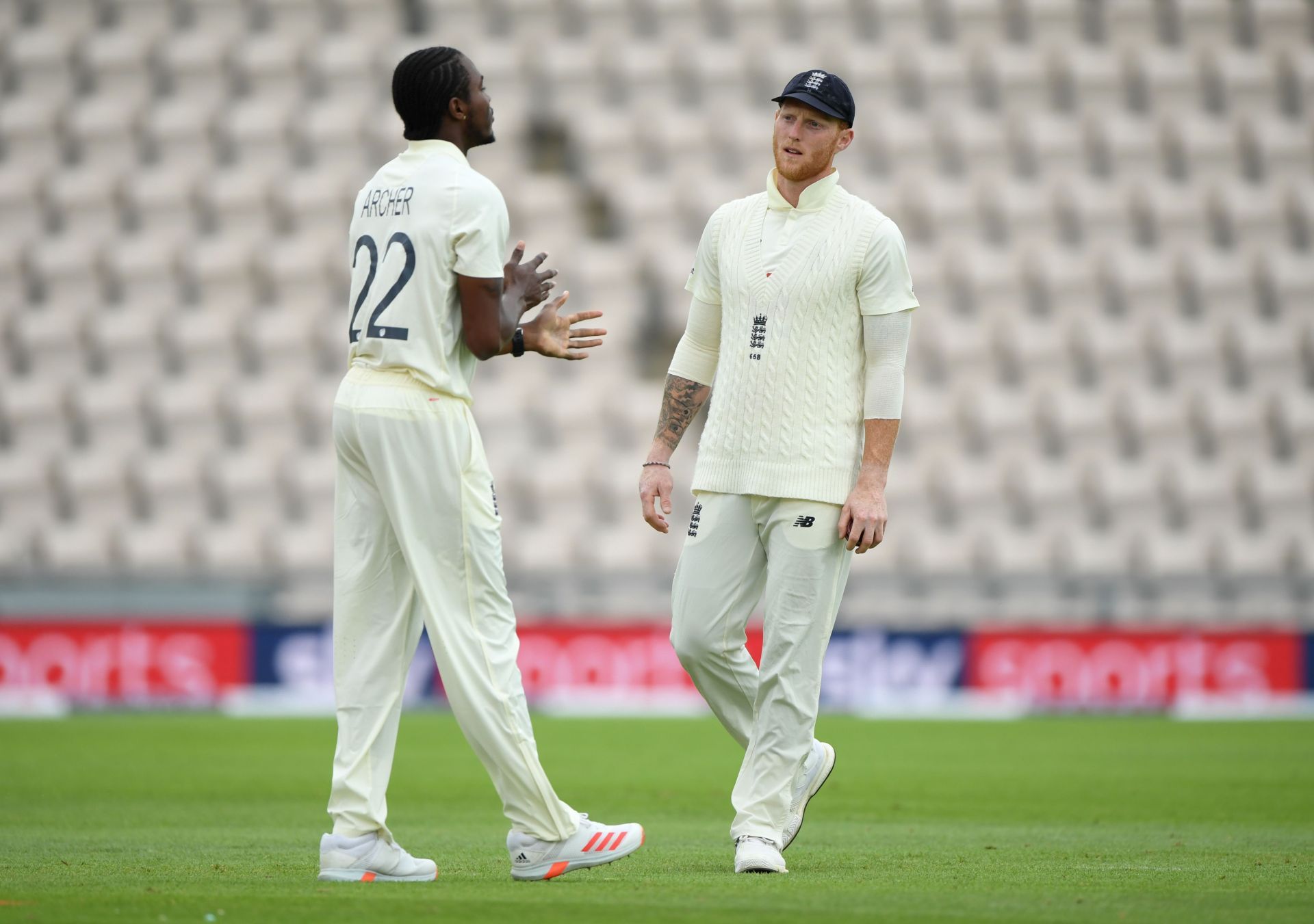 England v West Indies: Day 2 - First Test #RaiseTheBat Series