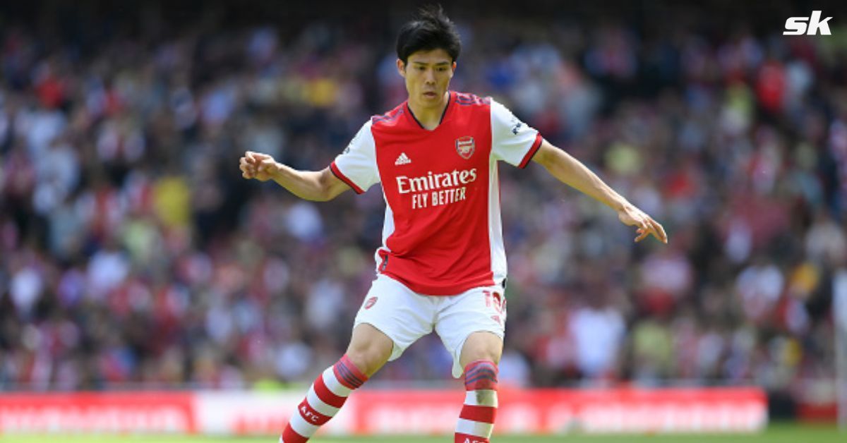Takehiro Tomiyasu joined Arsenal from Bologna in the summer of 2021.