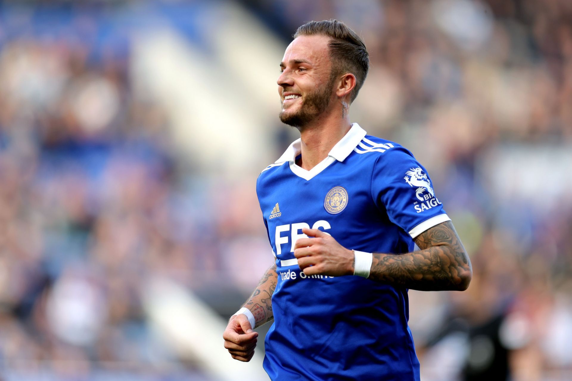 James Maddison - Leicester City v Crystal Palace - Premier League 2022-23 campaign