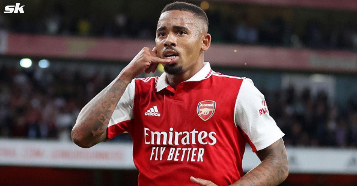 Arsenal striker Gabriel Jesus reacted on Instagram