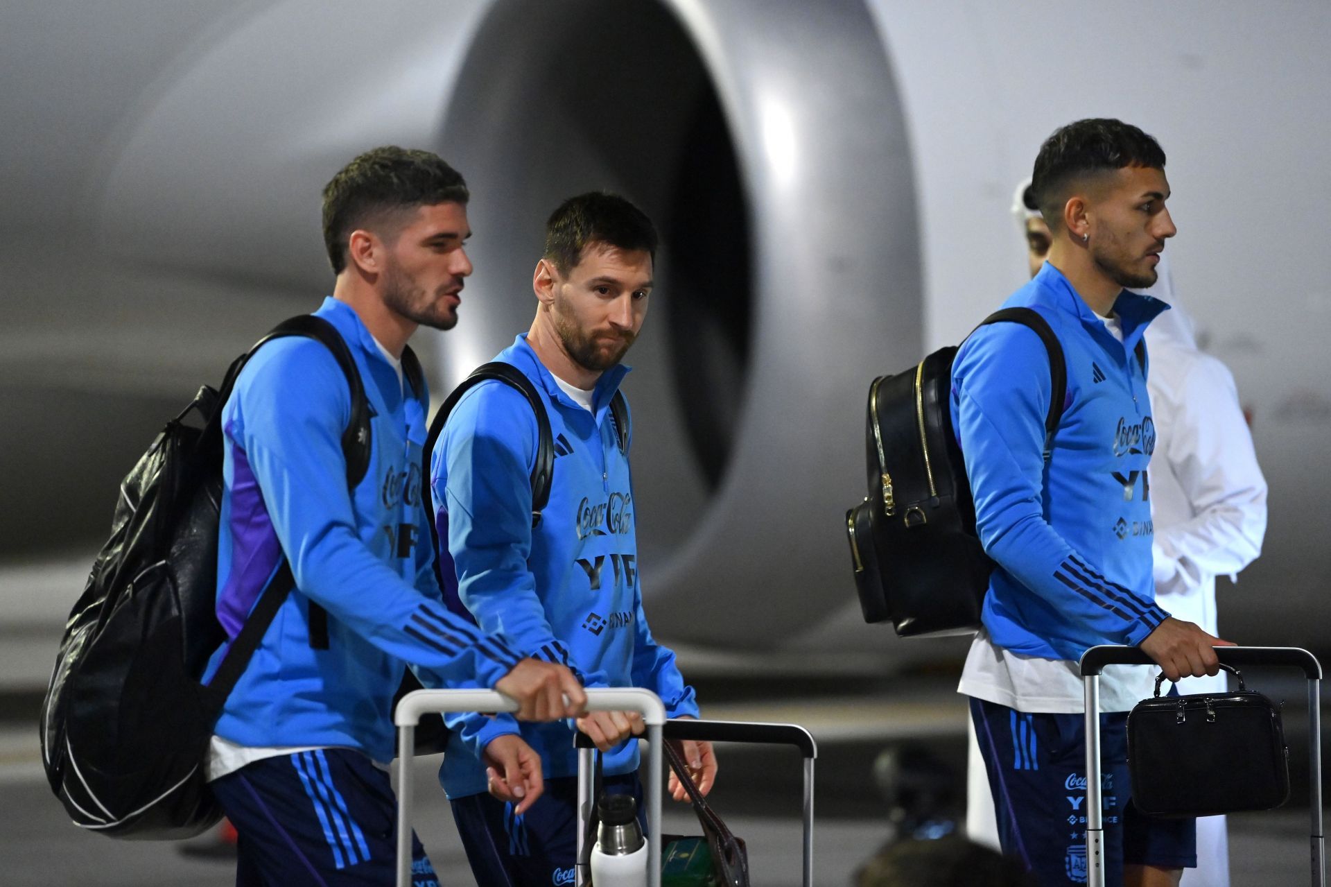 Team Arrival - Argentina: Lione Messi ahead of the 2022 FIFA World Cup