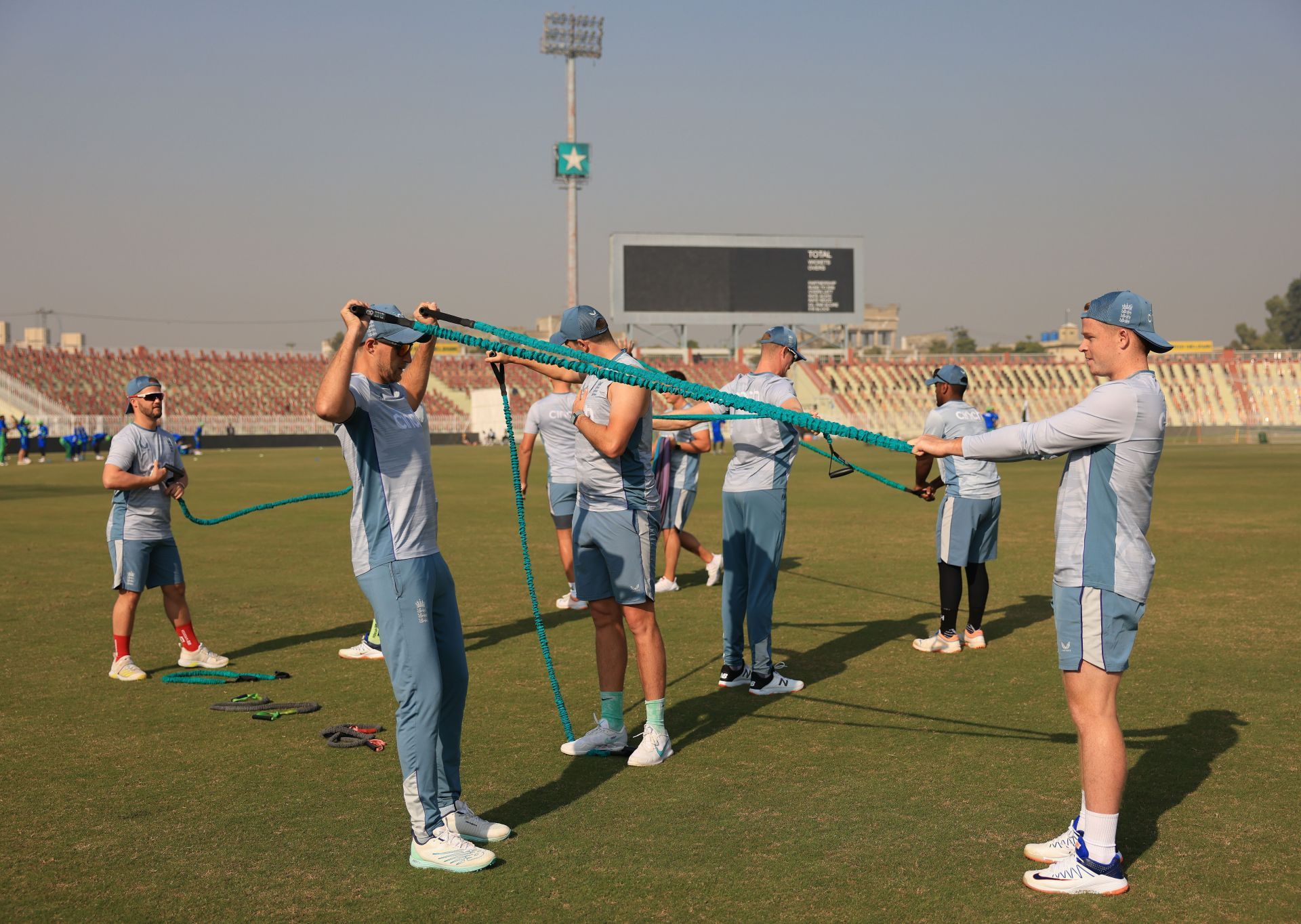 England &amp; Pakistan Net Sessions