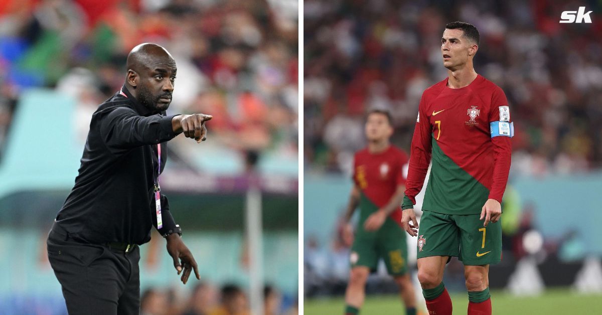 Addo was not happy with Cristiano Ronaldo penalty decision during FIFA World Cup loss against Portugal