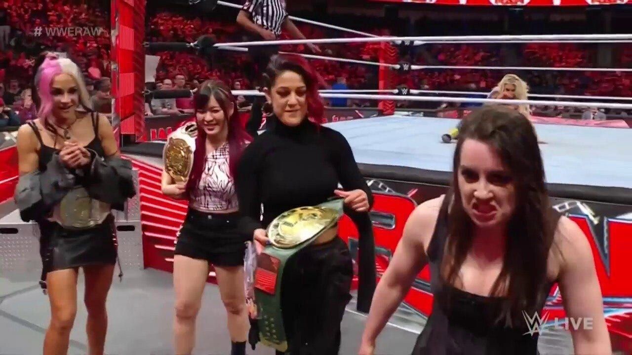 Nikki Cross won the title on RAW