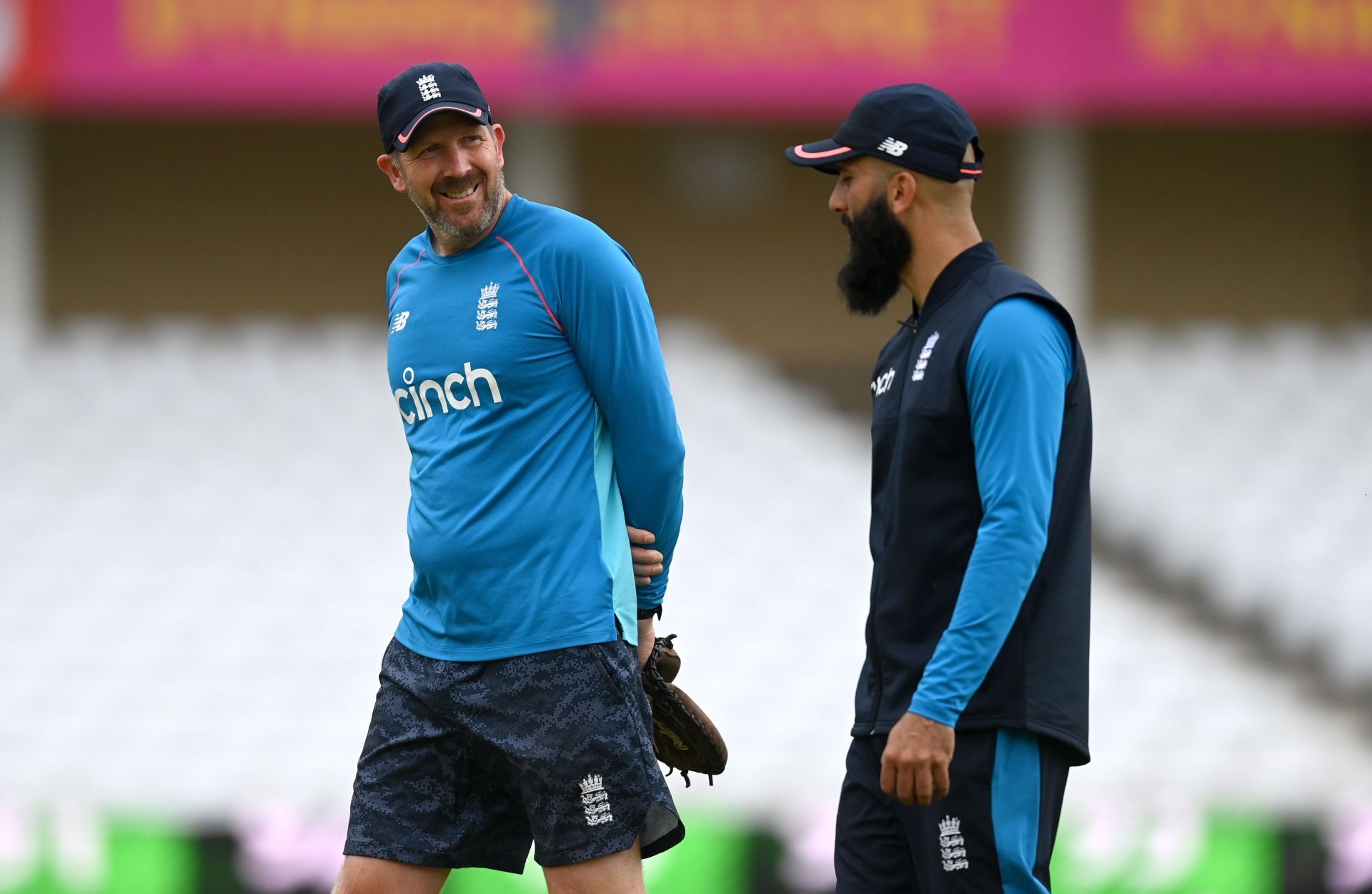 England &amp; Pakistan Nets Session